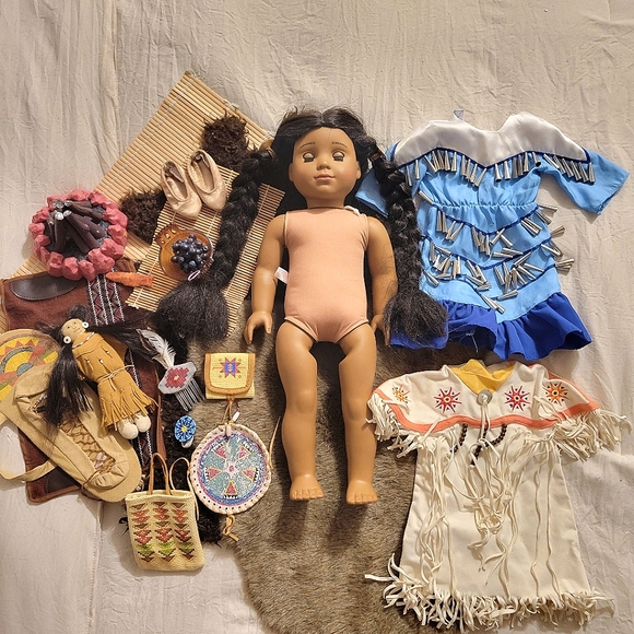 American Girl Doll Pleasant Company 2002 Kaya Native American Doll + Accesories - Picture 2 of 16